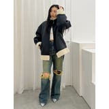 オーバーサイズボアブルゾン | EVRIS | 詳細画像11