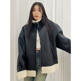 ミックス | オーバーサイズボアブルゾン | EVRIS