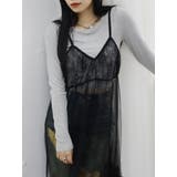 レースコンビロングキャミワンピース | EVRIS | 詳細画像11