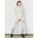 レースコンビロングキャミワンピース | EVRIS | 詳細画像2