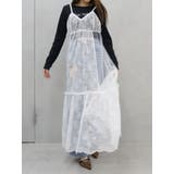 レースコンビロングキャミワンピース | EVRIS | 詳細画像26