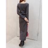 ドロストギャザーロングワンピース | EVRIS | 詳細画像11 