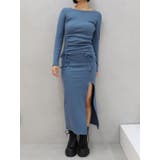 ドロストギャザーロングワンピース | EVRIS | 詳細画像23 