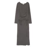 ドロストギャザーロングワンピース | EVRIS | 詳細画像40 