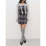 チェックミニワンピース | EVRIS | 詳細画像4 