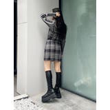 チェックミニワンピース | EVRIS | 詳細画像7 