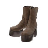 ウエスタンデザインプラットフォームブーツ | EVRIS | 詳細画像40 