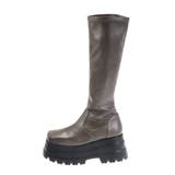 プラットフォームストレッチロングブーツ | EVRIS | 詳細画像27 