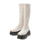 プラットフォームストレッチロングブーツ | EVRIS | 詳細画像4 