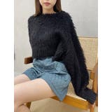 カラーシャギークロップドニットトップス | EVRIS | 詳細画像19 