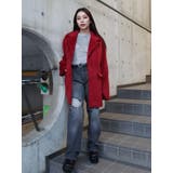 カラーシャギークロップドニットトップス | EVRIS | 詳細画像25 