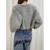 カラーシャギークロップドニットトップス | EVRIS | 詳細画像28 