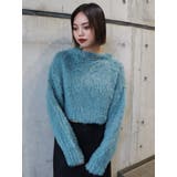 カラーシャギークロップドニットトップス | EVRIS | 詳細画像38 