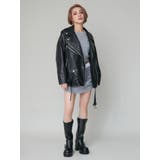 ルーズシルエットライダース | EVRIS | 詳細画像10 