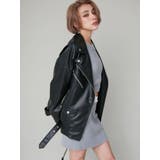 ルーズシルエットライダース | EVRIS | 詳細画像6 