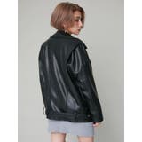 ルーズシルエットライダース | EVRIS | 詳細画像8 