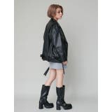 ルーズシルエットライダース | EVRIS | 詳細画像9 