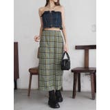 チェックタイトミディースカート | EVRIS | 詳細画像7