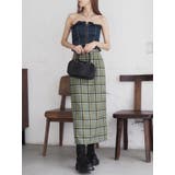 チェックタイトミディースカート | EVRIS | 詳細画像8