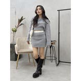 ダブルウエストファンシーヤーンミニスカート【セットアップ着用可能】 | EVRIS | 詳細画像12 