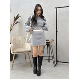 ダブルウエストファンシーヤーンミニスカート【セットアップ着用可能】 | EVRIS | 詳細画像13 