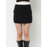 ダブルウエストファンシーヤーンミニスカート【セットアップ着用可能】 | EVRIS | 詳細画像22 