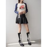 レザーライクプリーツミニスカート【セットアップ着用可能】 | EVRIS | 詳細画像20
