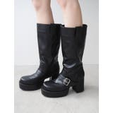 ブラック | ルーズエンジニアブーツ | EVRIS