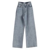 BACKスラッシュワイドデニムパンツ | EVRIS | 詳細画像38 