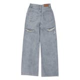 BACKスラッシュワイドデニムパンツ | EVRIS | 詳細画像40 