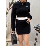 ワンポイントファンシーヤーンニットトップス【セットアップ着用可能】 | EVRIS | 詳細画像10 