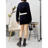 ワンポイントファンシーヤーンニットトップス【セットアップ着用可能】 | EVRIS | 詳細画像2 