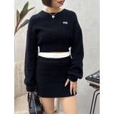 ワンポイントファンシーヤーンニットトップス【セットアップ着用可能】 | EVRIS | 詳細画像34 