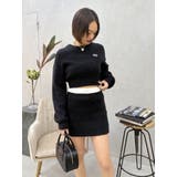 ワンポイントファンシーヤーンニットトップス【セットアップ着用可能】 | EVRIS | 詳細画像35 