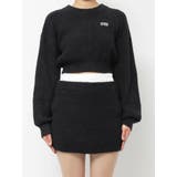 ワンポイントファンシーヤーンニットトップス【セットアップ着用可能】 | EVRIS | 詳細画像38 