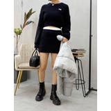 ワンポイントファンシーヤーンニットトップス【セットアップ着用可能】 | EVRIS | 詳細画像4 