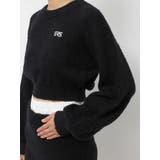 ワンポイントファンシーヤーンニットトップス【セットアップ着用可能】 | EVRIS | 詳細画像42 