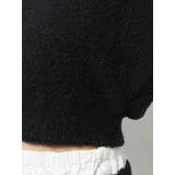 ワンポイントファンシーヤーンニットトップス【セットアップ着用可能】 | EVRIS | 詳細画像43 