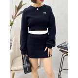 ワンポイントファンシーヤーンニットトップス【セットアップ着用可能】 | EVRIS | 詳細画像6 