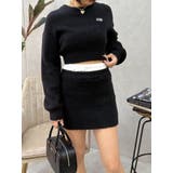 ワンポイントファンシーヤーンニットトップス【セットアップ着用可能】 | EVRIS | 詳細画像8 