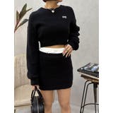 ワンポイントファンシーヤーンニットトップス【セットアップ着用可能】 | EVRIS | 詳細画像9 