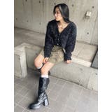 ミックスファンシーヤーンショートカーディガン | EVRIS | 詳細画像39 