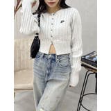 ワンポイントリブブリーチニットカーディガン | EVRIS | 詳細画像13