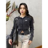 ワンポイントリブブリーチニットカーディガン | EVRIS | 詳細画像17