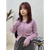 ワンポイントリブブリーチニットカーディガン | EVRIS | 詳細画像22