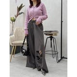 ワンポイントリブブリーチニットカーディガン | EVRIS | 詳細画像24