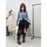 ワンポイントリブブリーチニットカーディガン | EVRIS | 詳細画像26