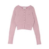 ワンポイントリブブリーチニットカーディガン | EVRIS | 詳細画像42