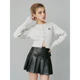 ワンポイントリブブリーチニットカーディガン | EVRIS | 詳細画像6