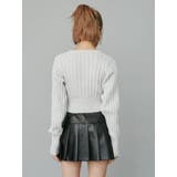 ワンポイントリブブリーチニットカーディガン | EVRIS | 詳細画像7